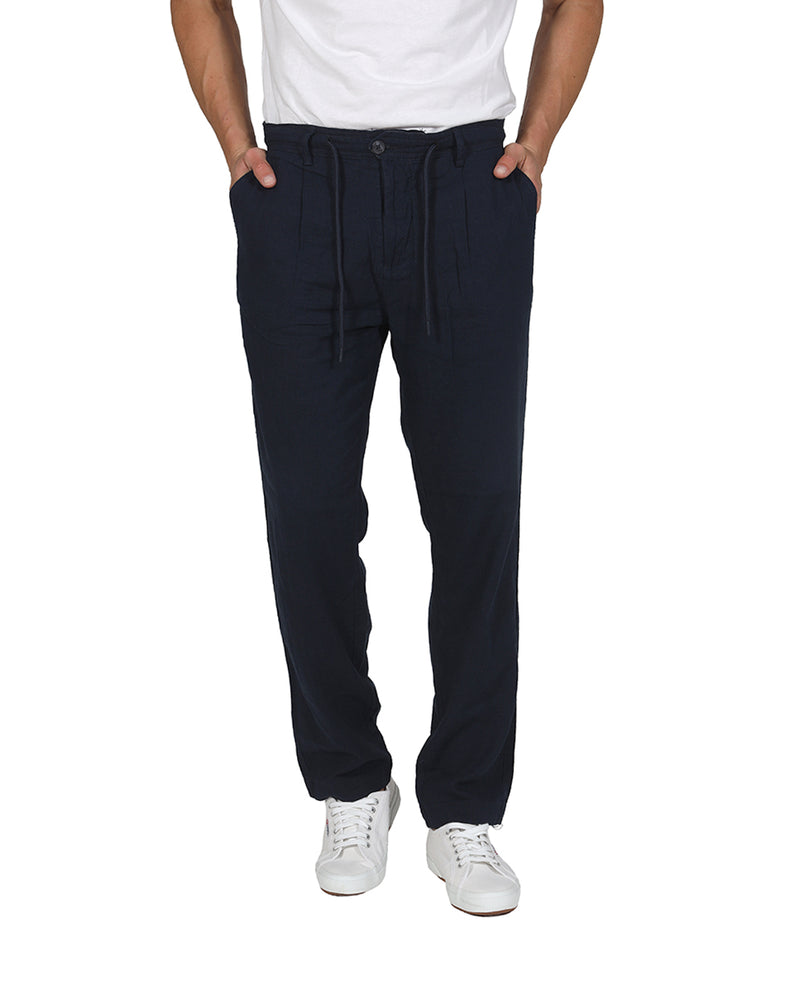 Pantalón Slim Lino Cordones