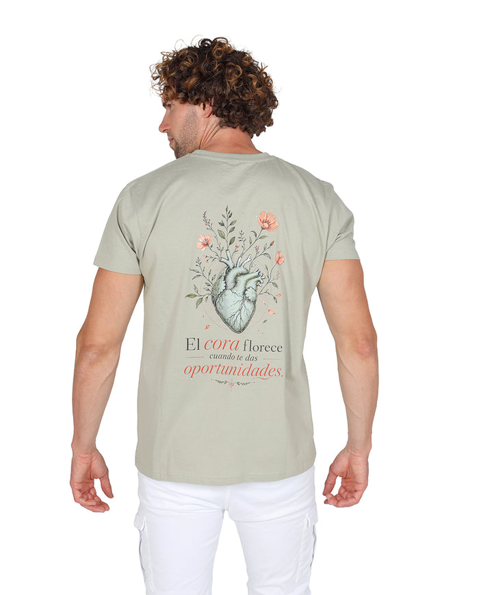 Camiseta Rubio José Corazón Verde