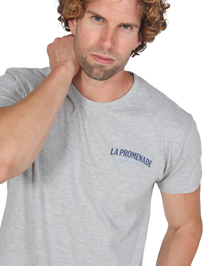 Camiseta Rubio José Móvil Gris Melange