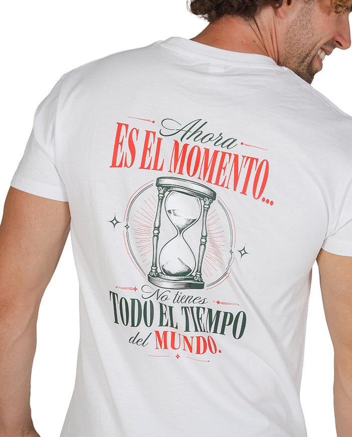 Camiseta Rubio José Tiempo Blanco