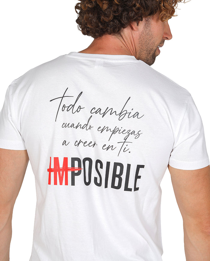 Camiseta Rubio José Imposible Blanca