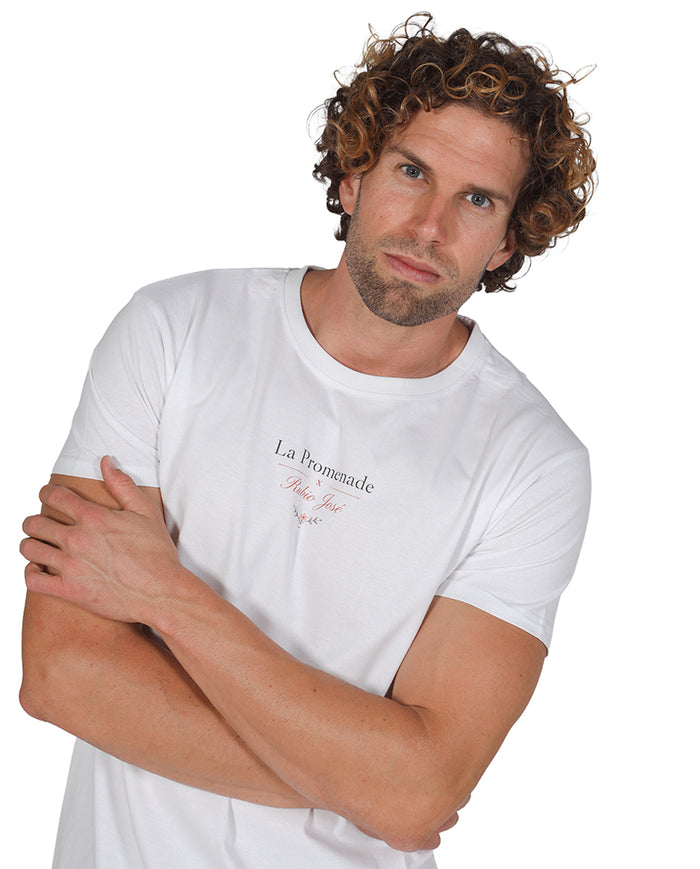 Camiseta Rubio José Corazón Blanco