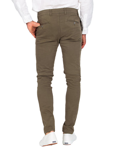 Chino Skiny Verde Caza