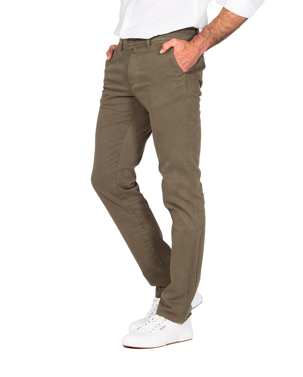 Chino Casual Verde Caza