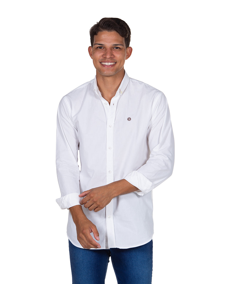 Camisa Oxford Liso