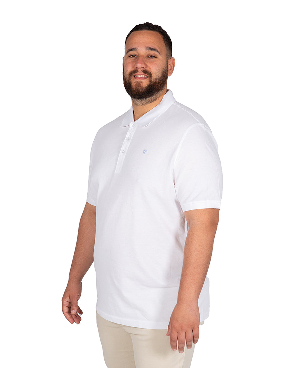 Plus Size Cotton Polo