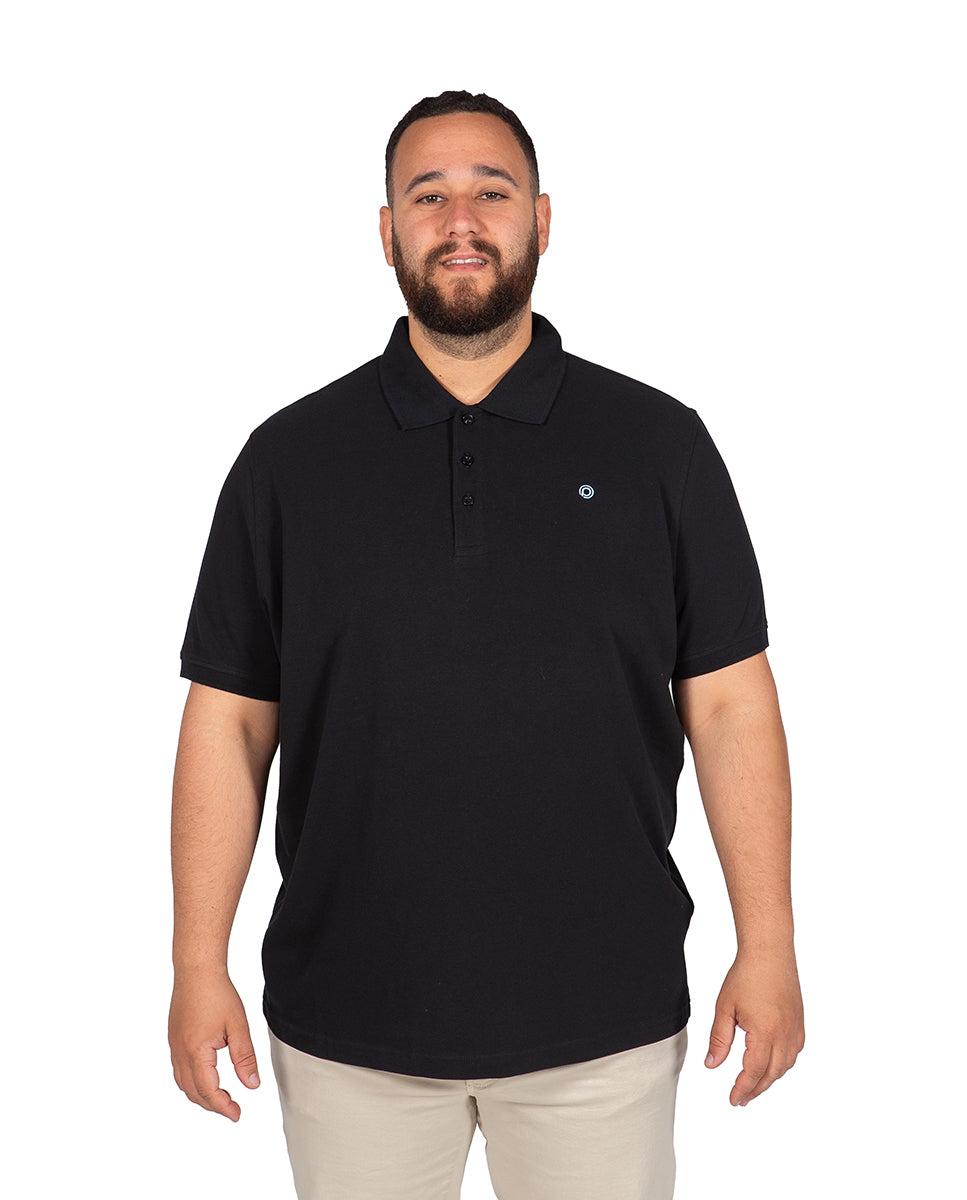 Plus Size Cotton Polo