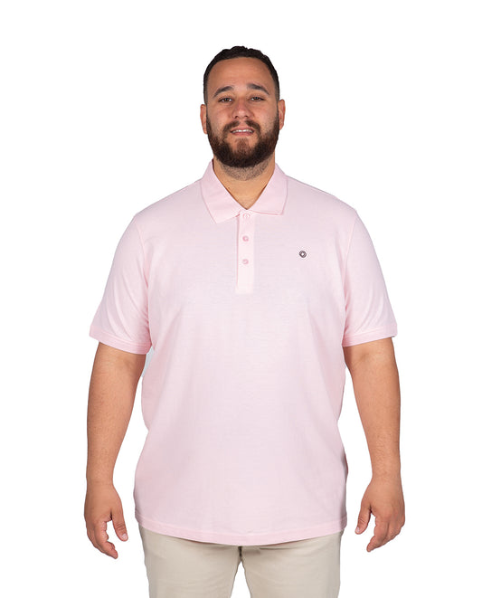 Pink Organic Polo