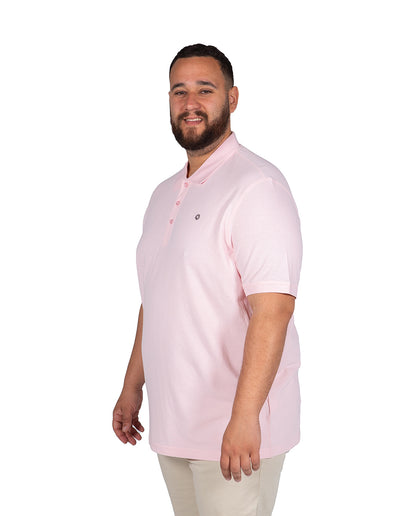 Plus Size Cotton Polo