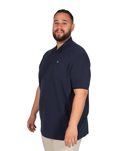 Plus Size Cotton Polo