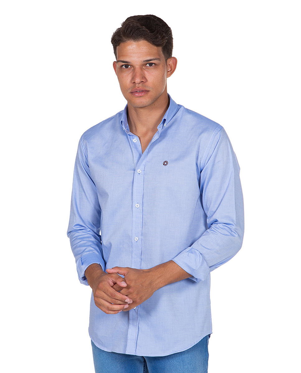 Light Blue Pin Point Shirt