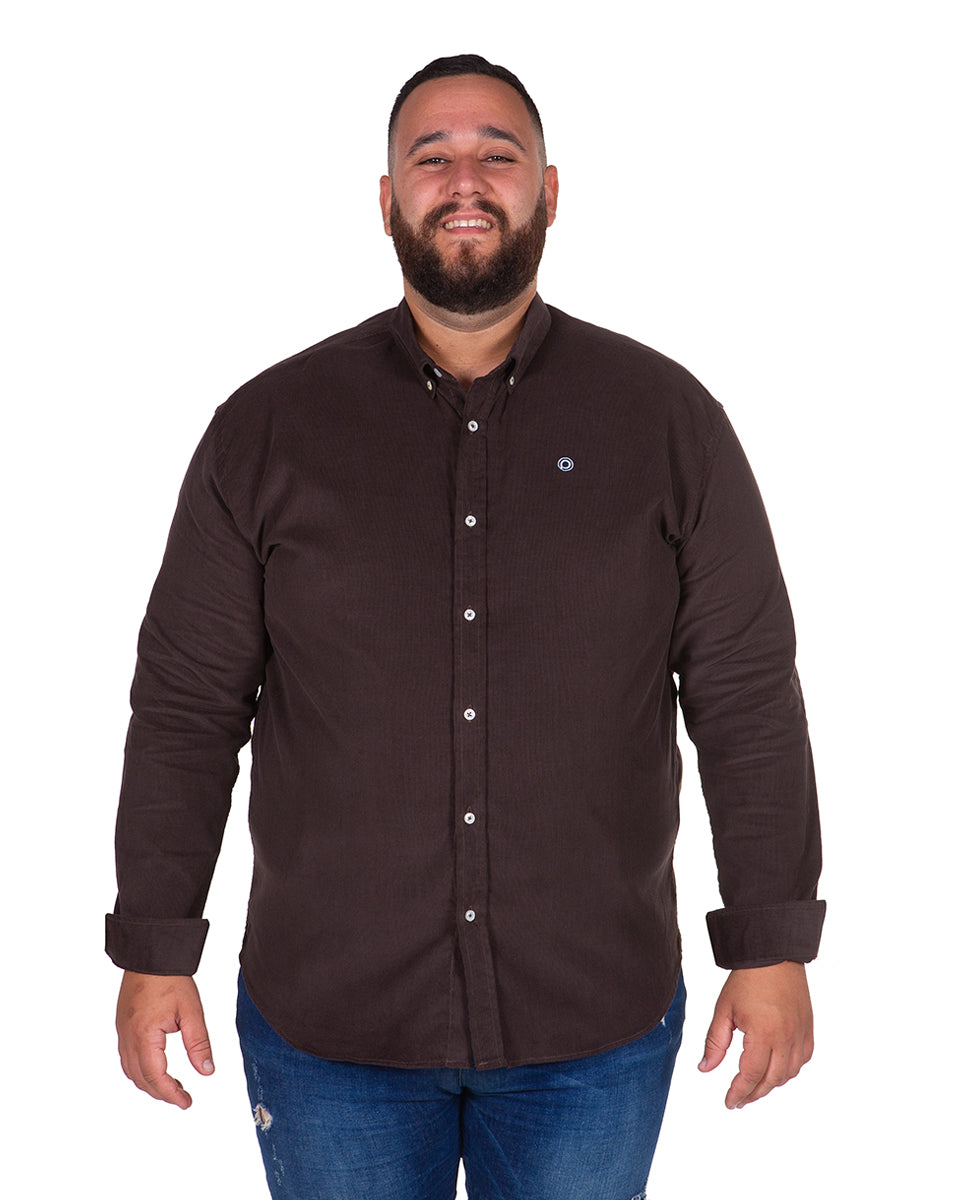 Corduroy Shirt Plus Sizes