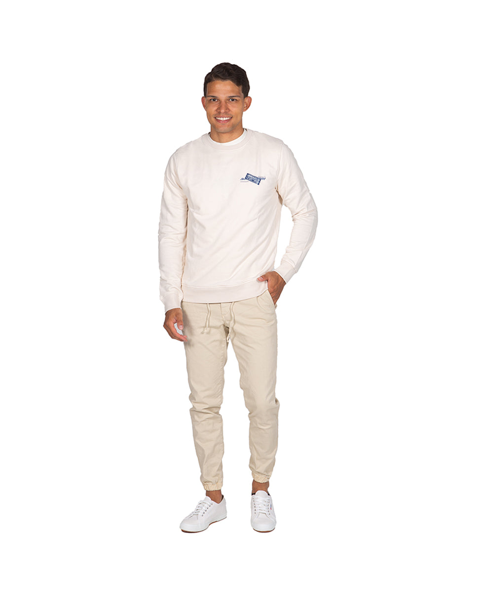 Cream Airplane Sweatshirt