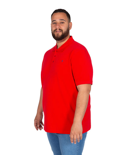 Plus Size Cotton Polo