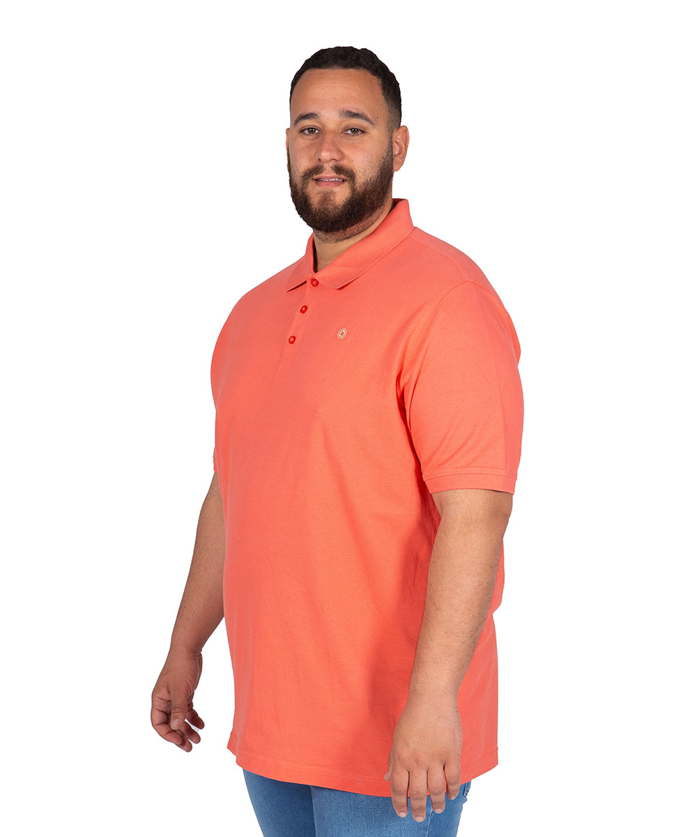 Plus Size Cotton Polo