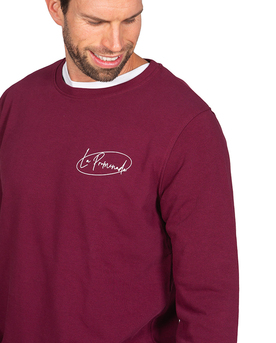 Travel Bordeaux Sweatshirt