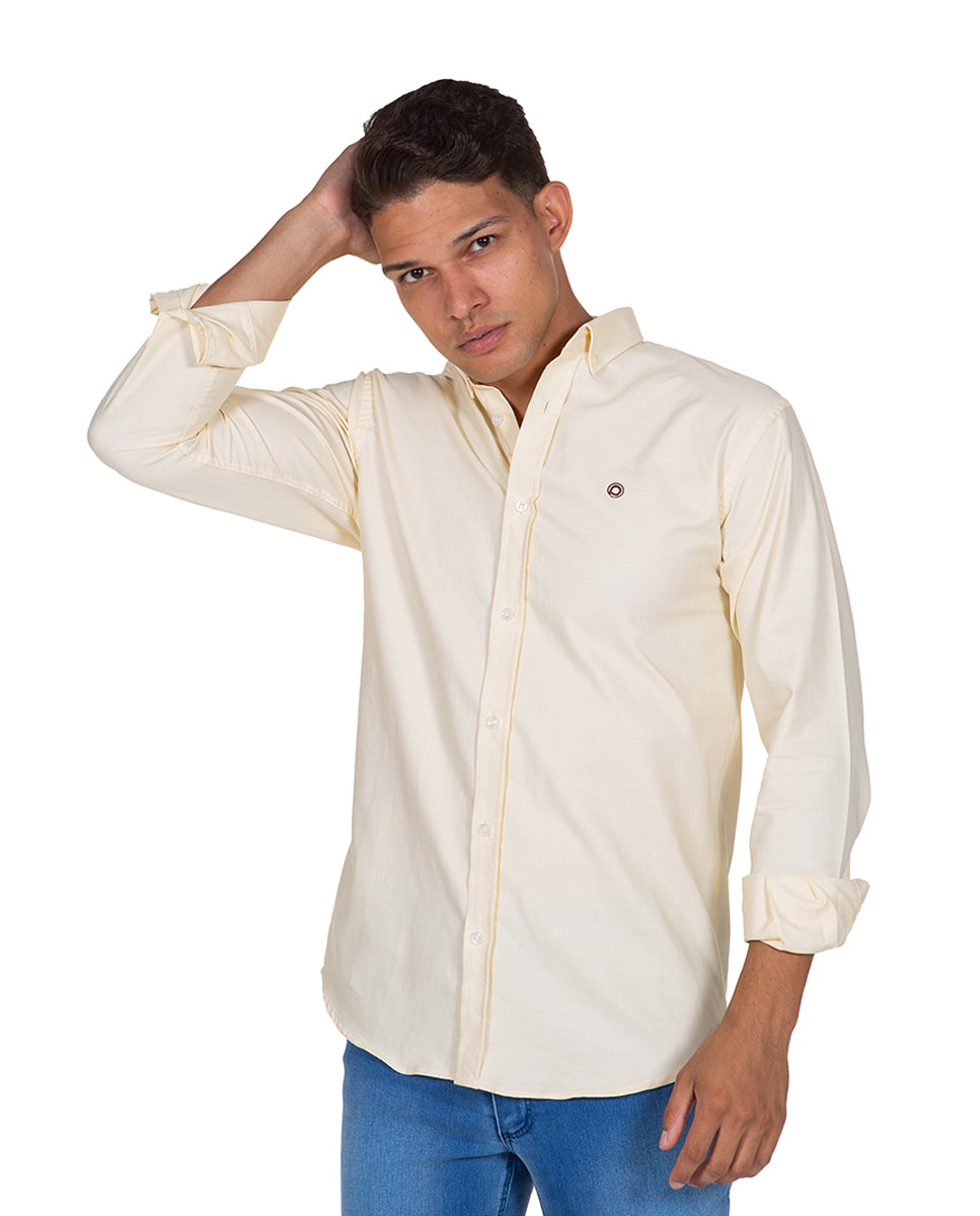 Camisa Oxford Liso