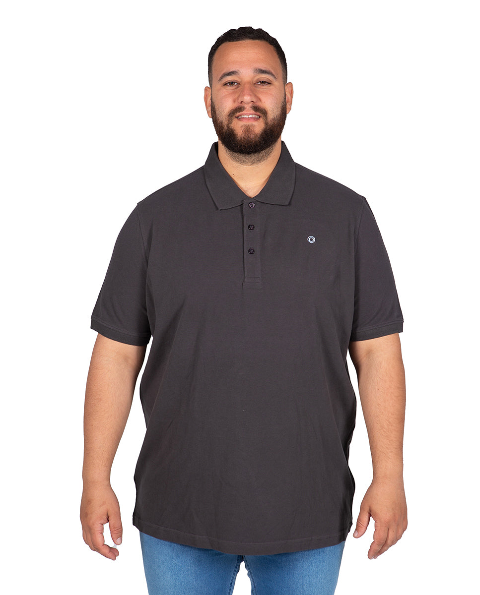 Plus Size Cotton Polo