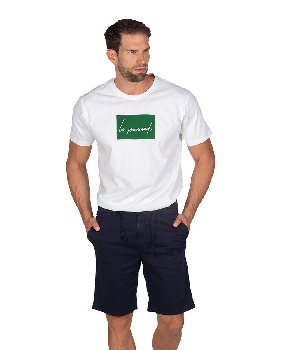 Bermuda Jogger Marino