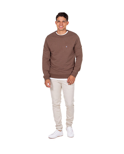 Mocha Basic Sweatshirt