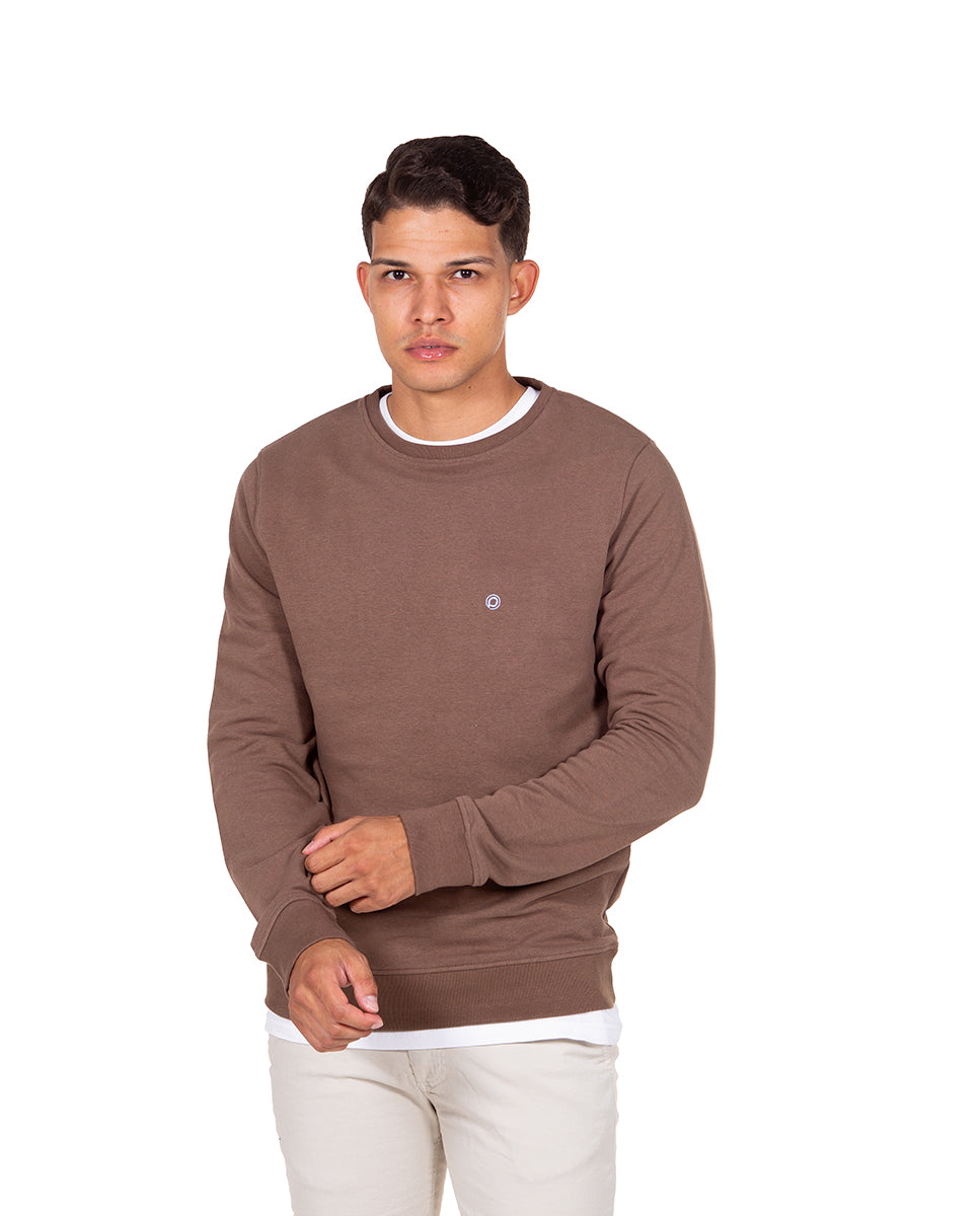 Mocha Basic Sweatshirt