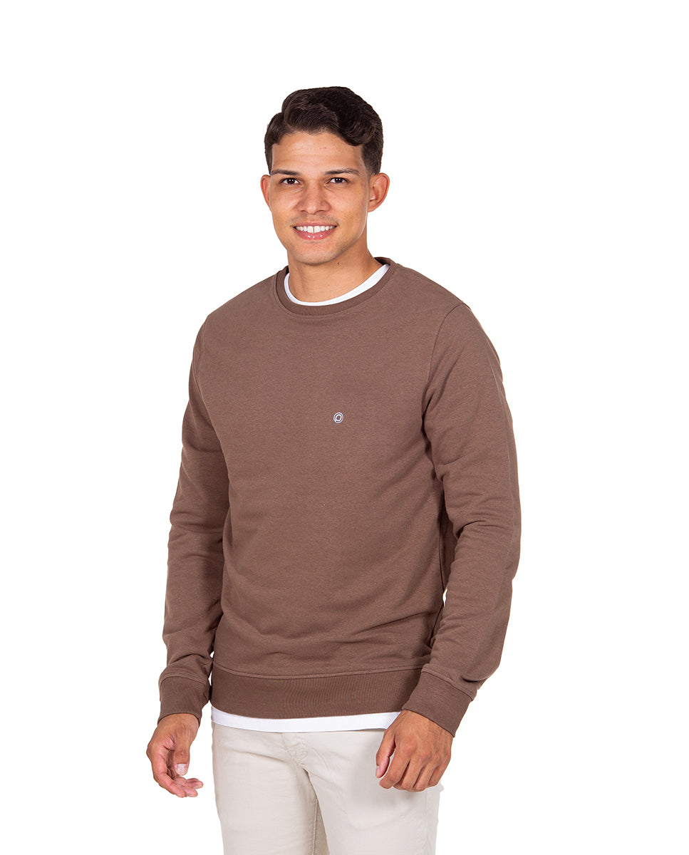 Mocha Basic Sweatshirt