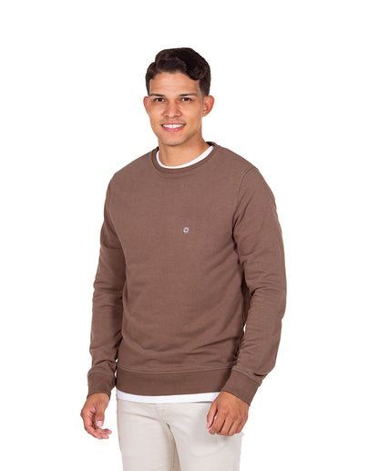 Mocha Basic Sweatshirt