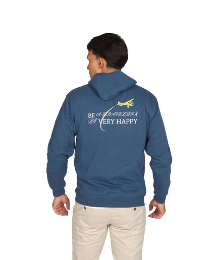 Blue Airplane Hoodie