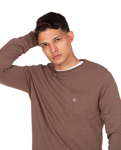 Mocha Basic Sweatshirt