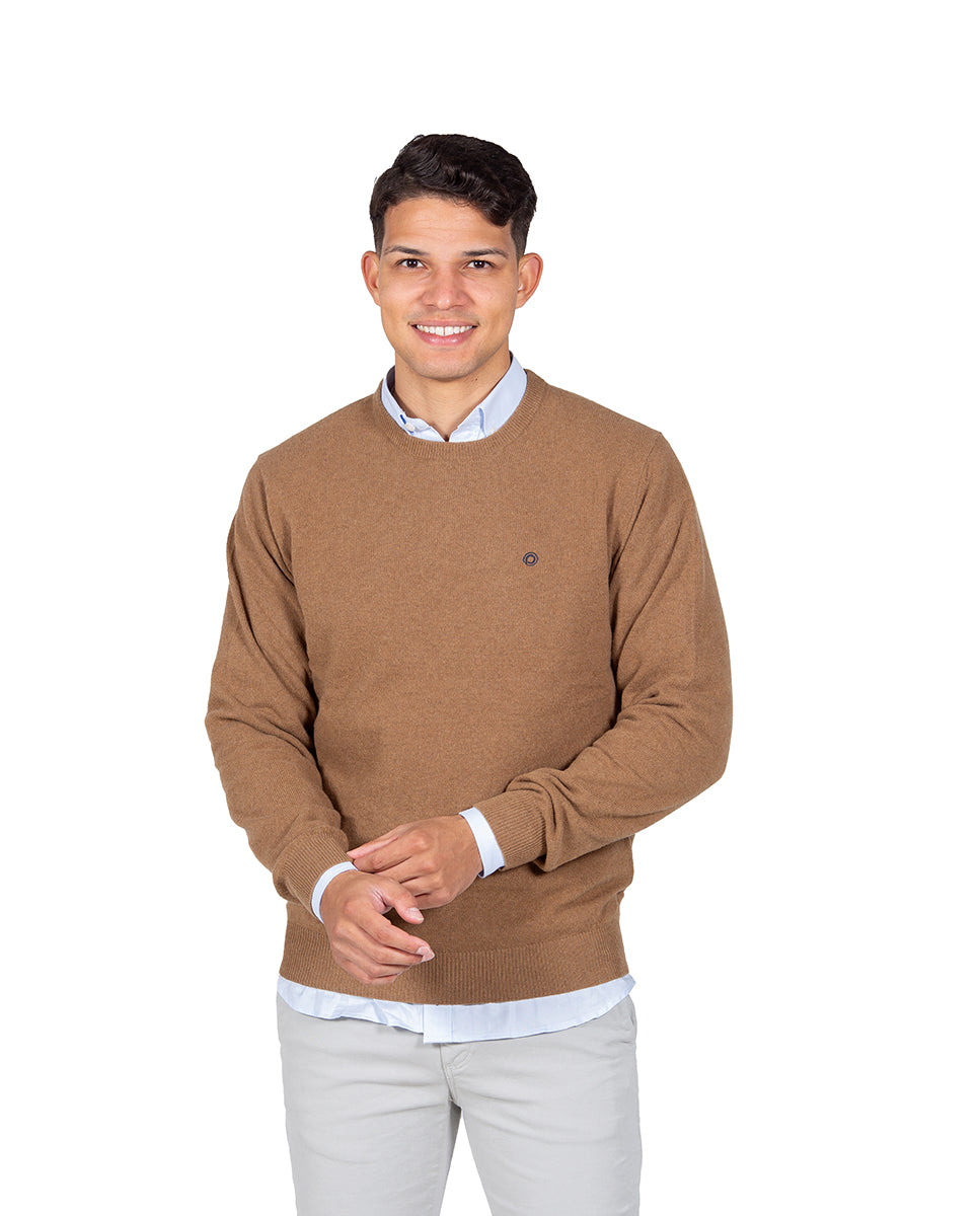 Beige Wool Sweater