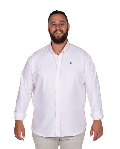 Camisa Oxford Raya Rosa