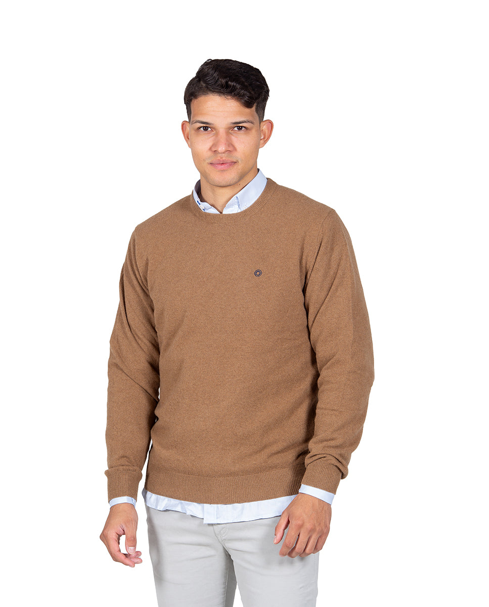 Beige Wool Sweater