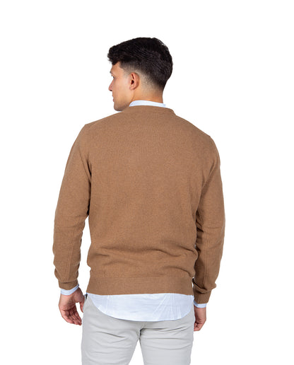 Beige Wool Sweater