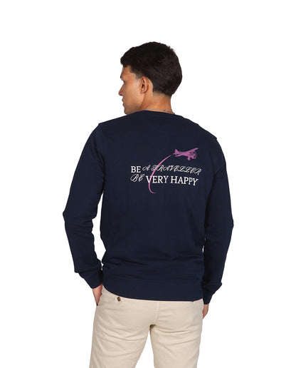 Navy Airplane Sweatshirt