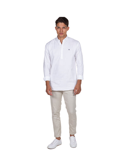 Polera Oxford Blanca