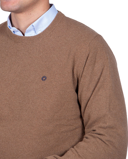 Beige Wool Sweater