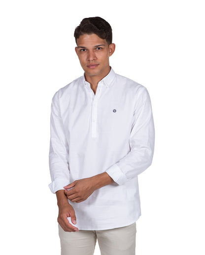 Polera Oxford Blanca