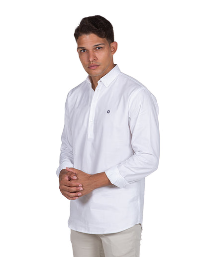 Polera Oxford Blanca