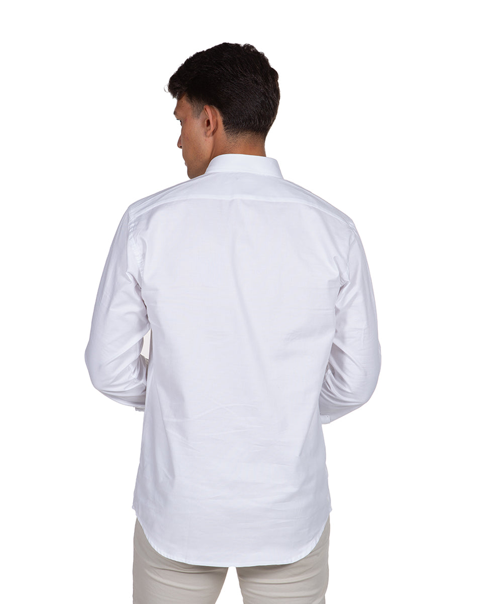 Polera Oxford Blanca