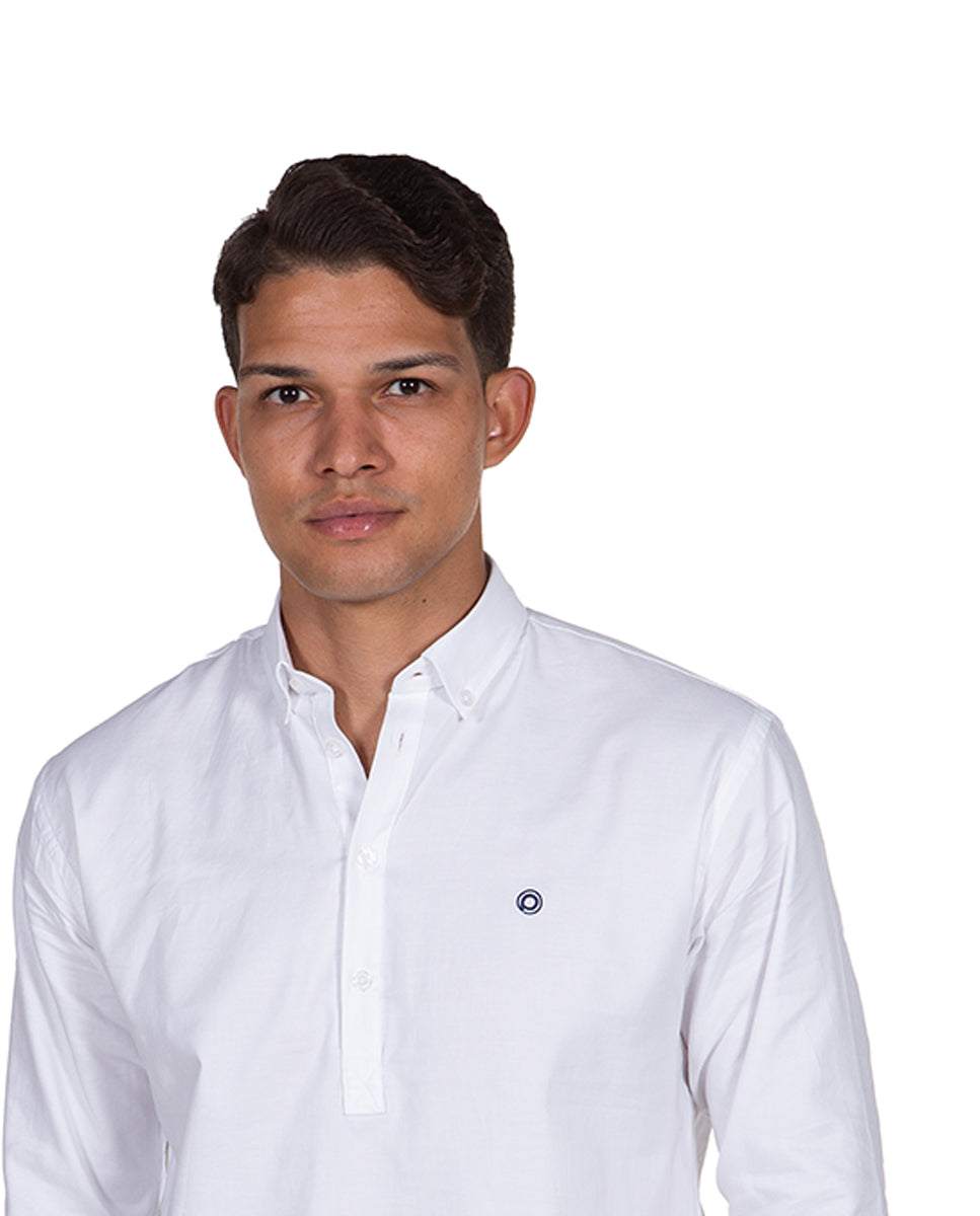 Polera Oxford Blanca