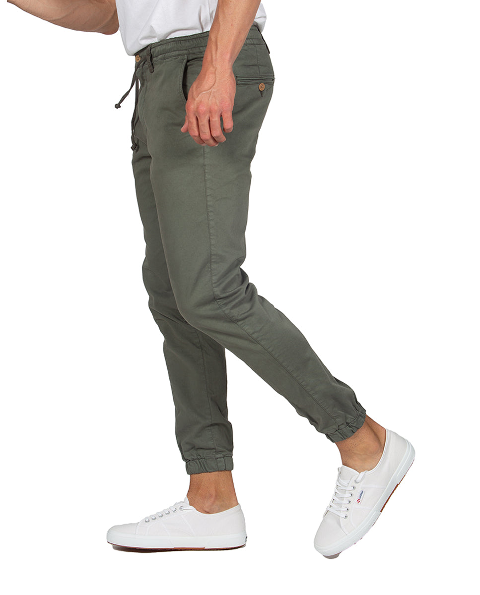 Elastic Jogger Pants