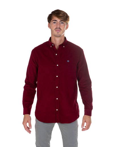 Plain Micro Corduroy Shirt