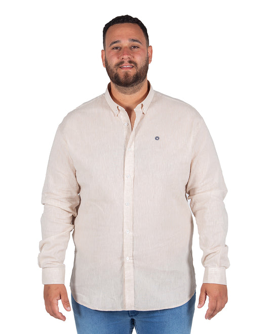 Beige Linen Shirt