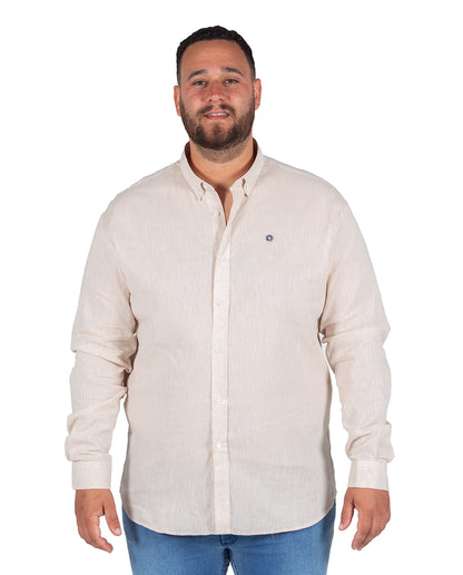 Plus Size Linen Shirt