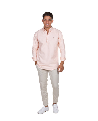 Polera Oxford Salmón