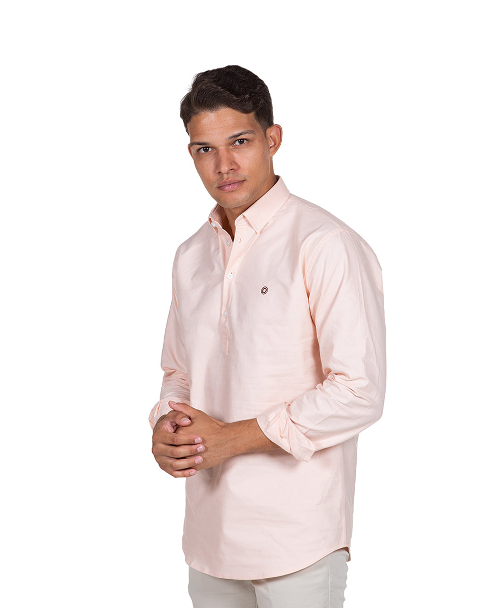 Polera Oxford Salmón