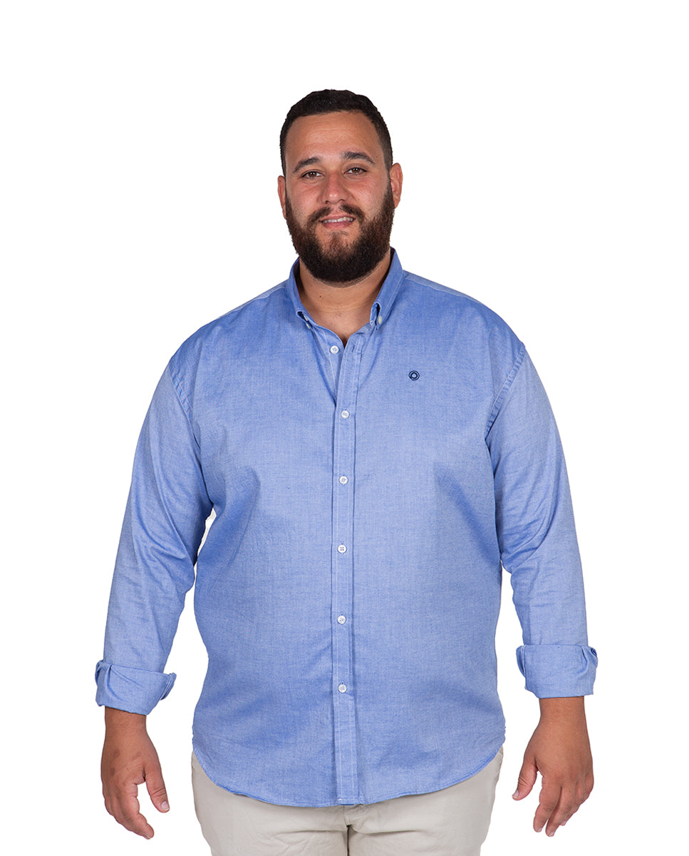 Camisa Pinpoint Tallas Grandes