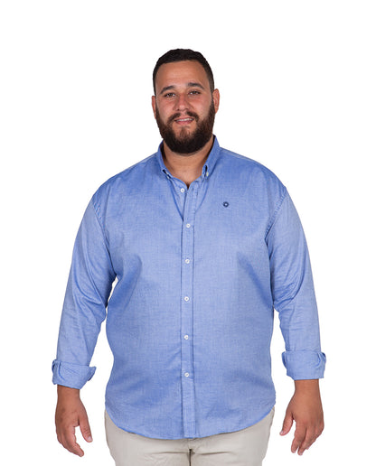 Camisa Pinpoint Tallas Grandes