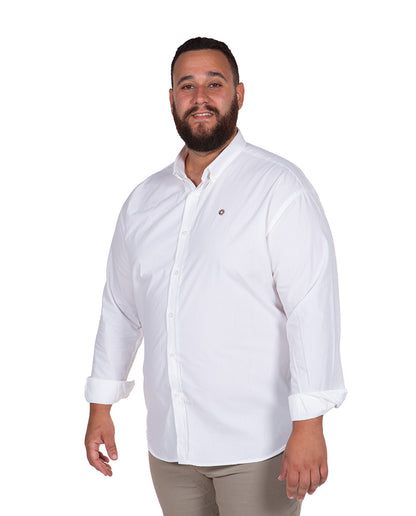 Camisa Pinpoint Tallas Grandes