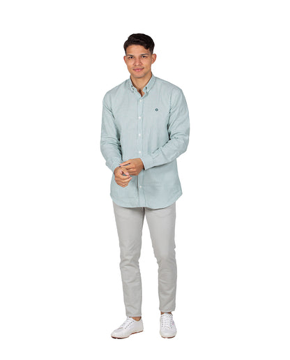 Camisa Oxford Raya Verde